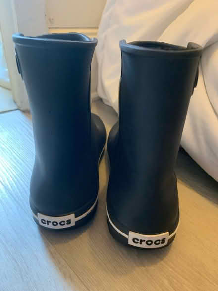 Photo of free Black Croc Rainboots like new (Carlstadt, NJ) #2