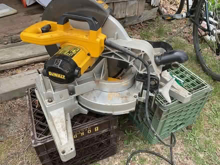 Photo of free DeWalt 12” Compound Miter Saw (Pepperell) #2