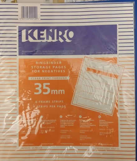 Photo of free Film negative storage pages (Woking) #1