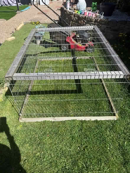 Photo of free Rabbit/guinea pig run (Borrowash Derby) #1