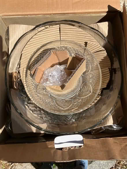 Photo of free Glass punch bowl set (Old Town Bowie) #3