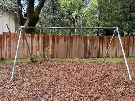 Photo of free Metal Swing Set (36187 Cedar Lane, Wishon) #2