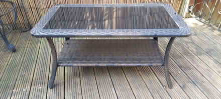 Photo of free Patio coffee table (Finchampstead RG40) #1