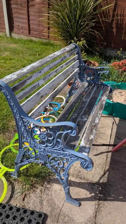 Photo of free Wobbly garden benches X 2 (Erdington, B23) #1