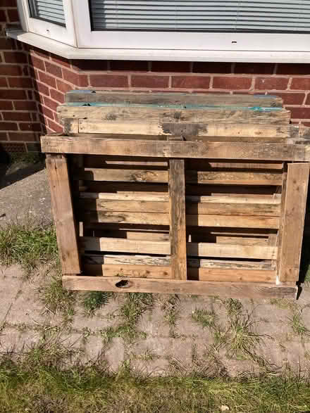 Photo of free 4 wooden pallets (Huntington, york, YO32) #1