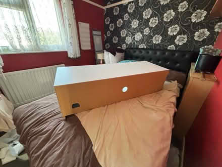 Photo of free Glossy White TV Unit (Wigston, Leicester, LE18) #4