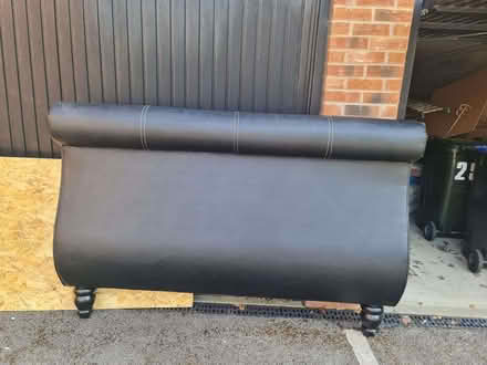 Photo of free Super King Size Leather Bed (Manningham BD9) #2