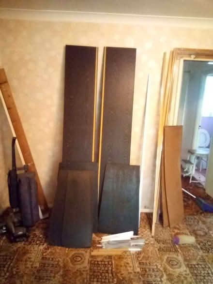 Photo of free Black , wood grain wall units that can be adjoined (Hoddesdon EN11) #2