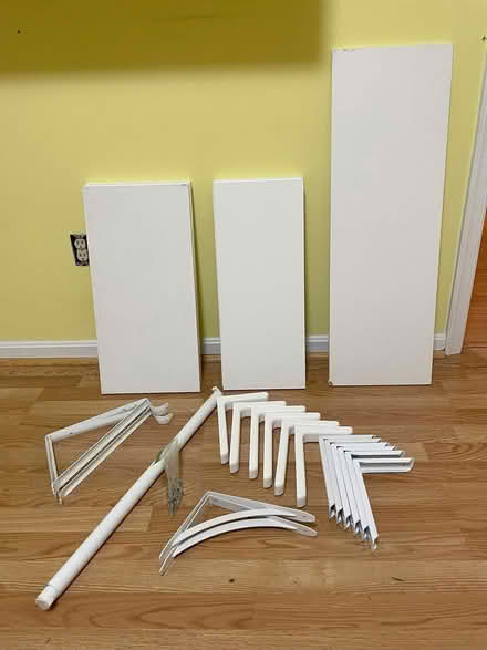 Photo of free White Shelving (Burke, VA) #2