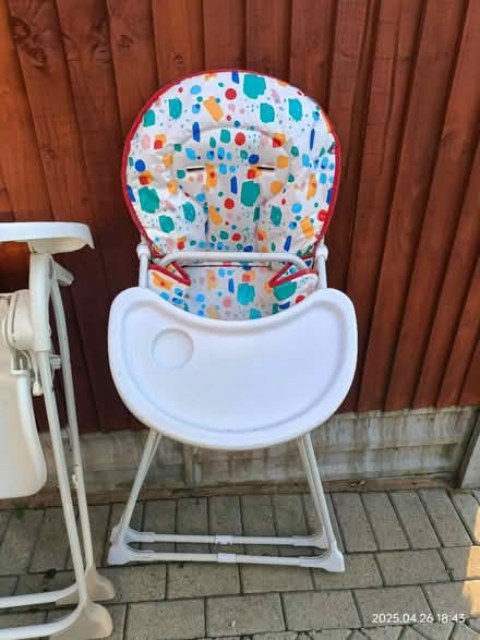 Photo of free High chair x 2 no's (KT17) #1