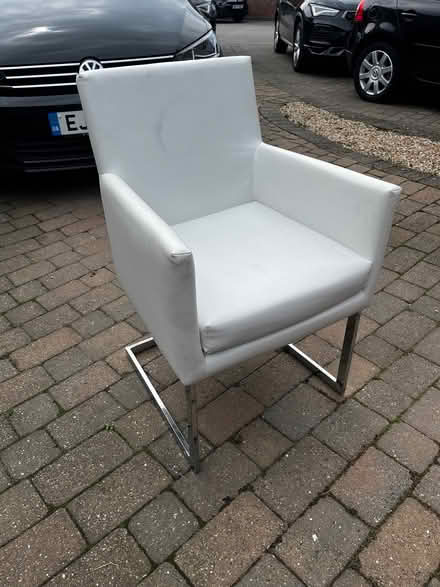Photo of free White chair (Willaston CH64) #1