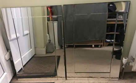 Photo of free 2x Mirrors 60cm (L) x 42cm (W) (East Ham E6) #1