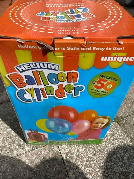 Photo of free Empty Helium Gas Cylinder (Trafford M16) #1
