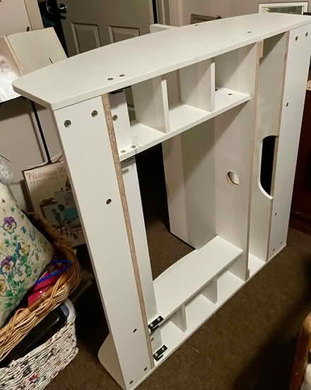 Photo of free Nice size Hanging White Desk (Arden Arcade) #3