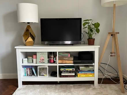 Photo of free TV unit, Wooden, White (GU9) #4