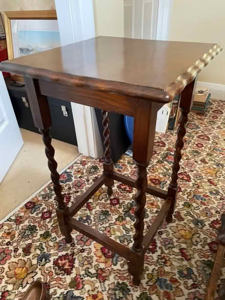Photo of free Vintage Oak side tables (West Wickham area) #2