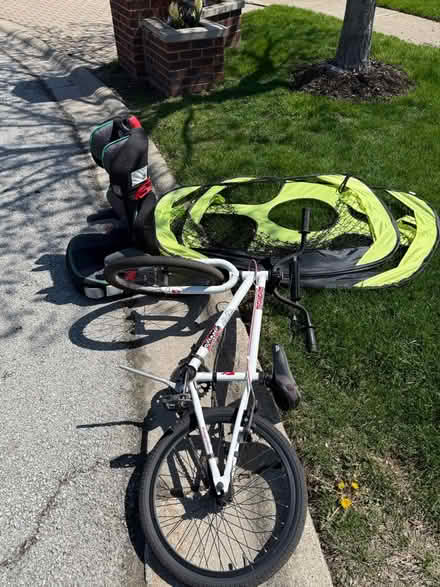 Photo of free Curb: Bike, Soccer Goals, Booster (SW DG (Boughton and Woodward)) #2