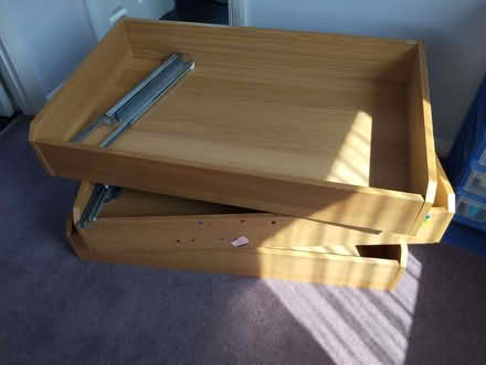 Photo of free IKEA Komplement 100cm drawers x 4 (Shepperton TW17) #1
