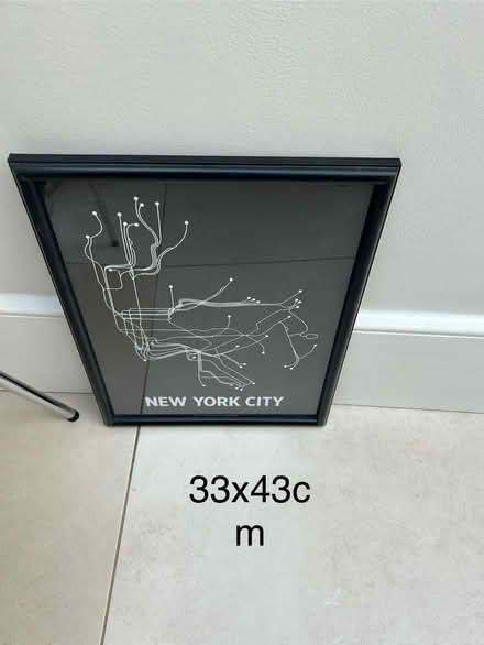Photo of free Poster in frame 33x43cm (Askew Road W12) #1