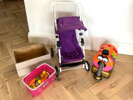 Photo of free Toys and Wooden Crate (North Shields Fish Quay NE29) #1