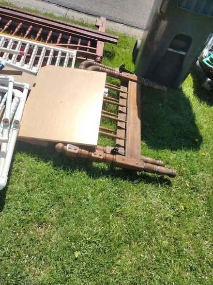 Photo of free headboards, footboards, crib (Briarcliff heights) #3