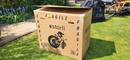 Photo of free Huge Cardboard Box (RH12) #1