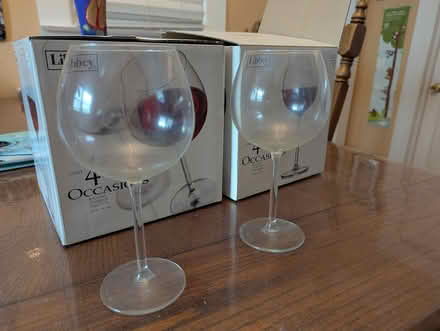 Photo of free 8 Red Wine glasses (Near Backestro Park, San Jose) #2