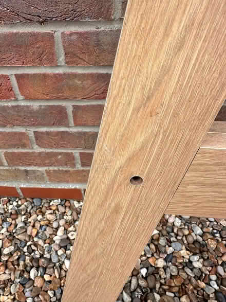 Photo of free Oak effect corner shelf unit (Colchester CO4) #4
