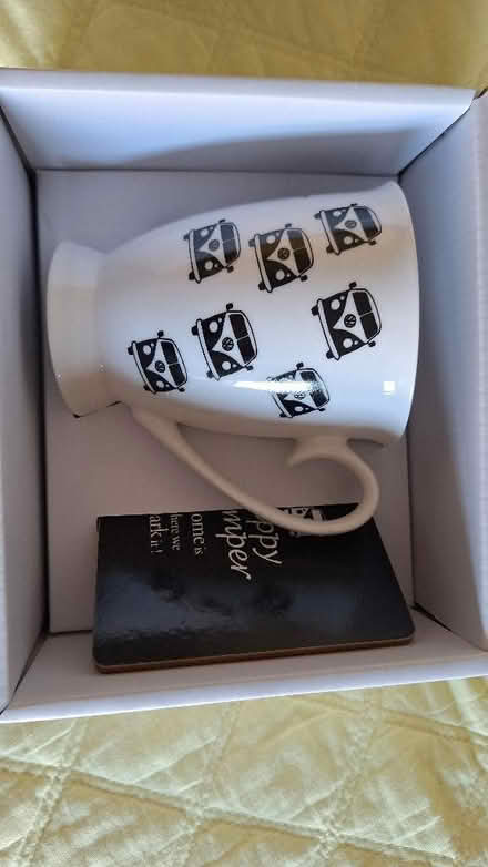 Photo of free Happy campers mug and coaster. In box and will make a lovely (Penrith CA11) #3