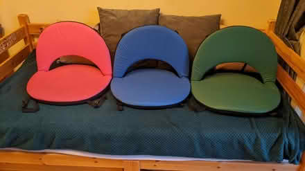 Photo of free 3x Lazy Bum Floor Chairs (Hill Head, PO14 2) #1