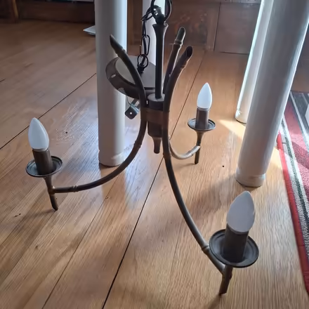 Photo of free Centre wall hanging iron light (Hallam Fields, Ilkeston) #1