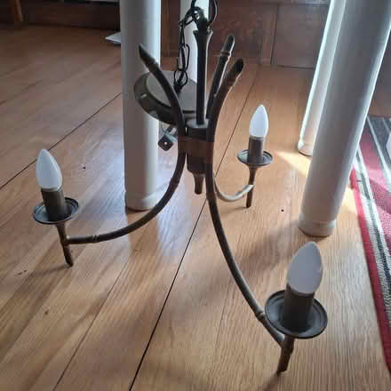 Photo of free Centre wall hanging iron light (Hallam Fields, Ilkeston) #1