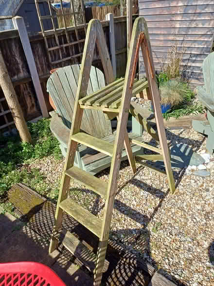 Photo of free Wooden ladder (Stafford ST17) #1