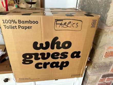 Photo of free Box of fabric offcuts (Nr Ripley DE5) #2