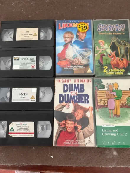 Photo of free A Selection of VHS videos (Lye Valley OX3) #1
