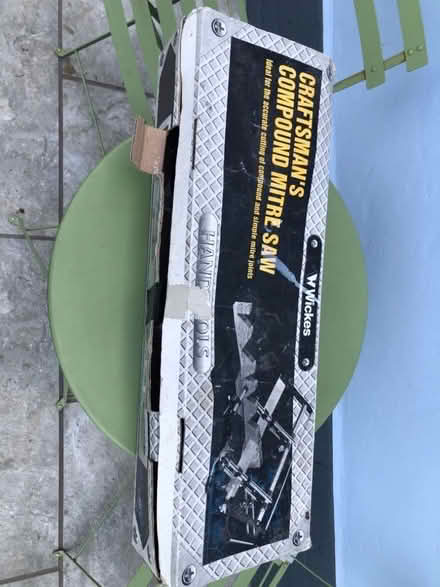 Photo of free Compound mitre saw (Nesscliffe SY4) #1