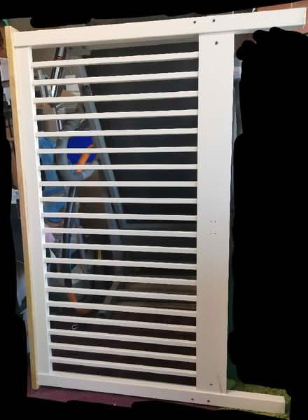 Photo of free Painted wood head board. (Woodley RG5) #1
