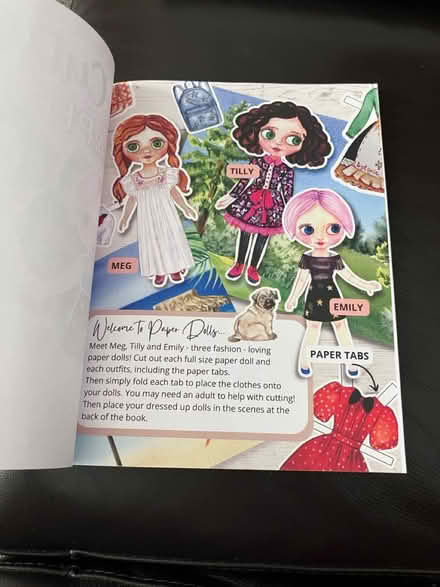 Photo of free Cut Out Paper Dolls book (NN14) #2