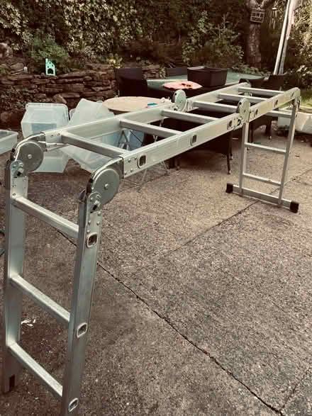 Photo of free Folding aluminium ladder (Mapperley NG3) #2