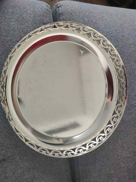 Photo of free 23cm Silver Tray (Howth harbour) #1