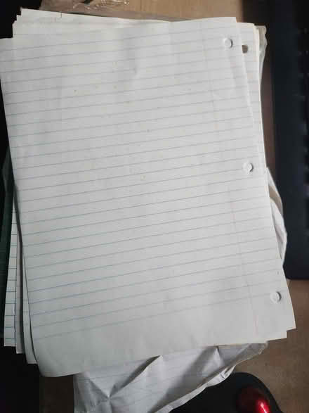Photo of free Stack of 500 ish lined papet (434 and 436 intersection area) #1