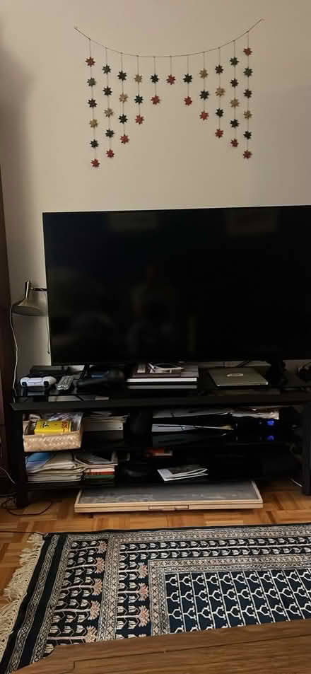 Photo of free Black TV stand (Spanish Harlem) #2