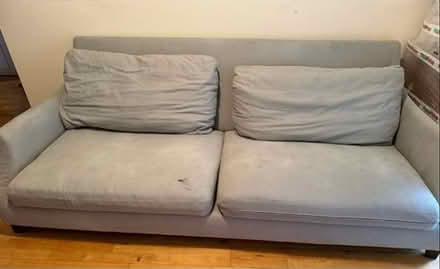 Photo of free Three seater Grey sofa (Donnybrook) #1