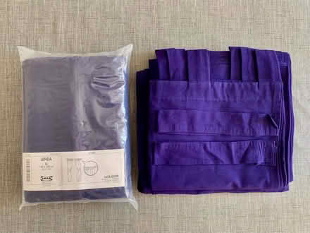 Photo of free 2 pairs of extra long curtains (Studham LU6) #1