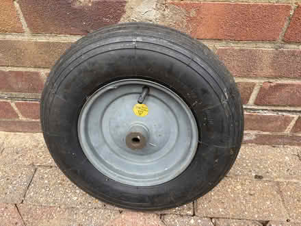 Photo of free Wheelbarrow wheel (Jacksons Lane, Billericay) #1