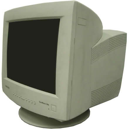 Photo of old big back tube computer monitor (W6 - Fulham) #1