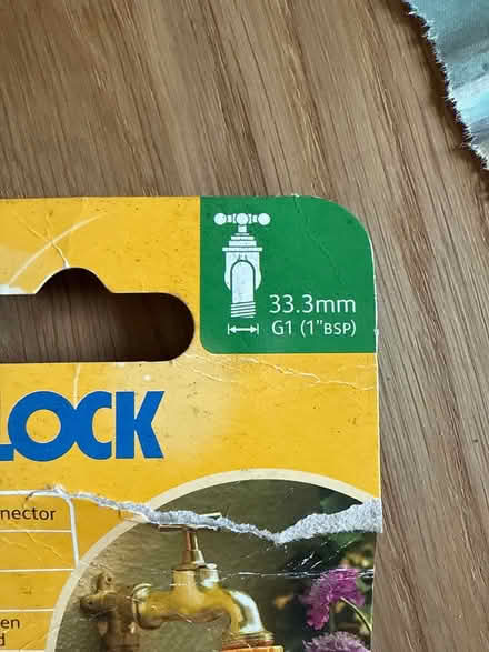 Photo of free Hozelock threaded tap connector (Exeter EX2) #2
