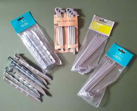 Photo of free Assorted tent pegs (Harrogate HG1) #1