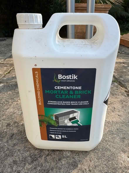Photo of free Brick and Mortar Cleaner (Hove Station area BN3) #1