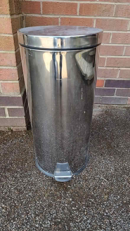 Photo of free Chrome Pedal Bin (Barnt Green B45) #1